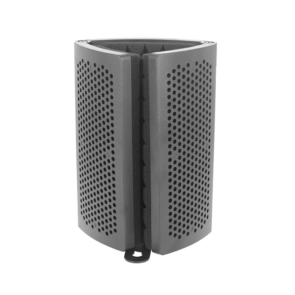 Microphone Isolation Hood, Foldable Microphone Shield with Triple Sound Isolation, Suitable for Microphone Recording Equipment